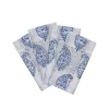 Clearance Paisley Azure Cotton Napkins (Set of 4) Cushions & Throws