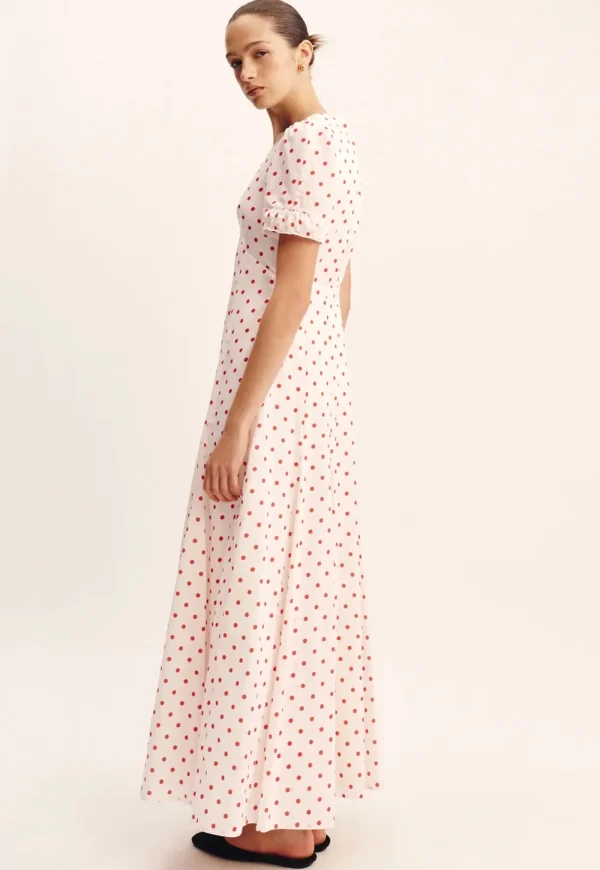 Sale Paloma Dress - Petite Polka Dot Women Dresses