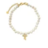 Hot Petite Bow w/ Pearls Bracelet Women Jewellery | Jewellery