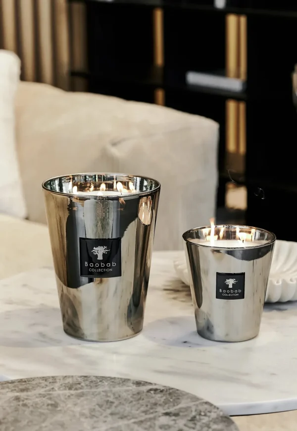 New Platinum Scented Candle Candles