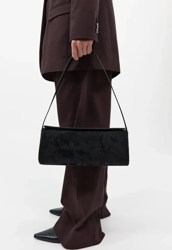 Hot Pony Hair Baguette Bag - Black Women Bags | Bags