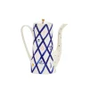 Fashion Rabbit Teapot - Blue/White Ceramics
