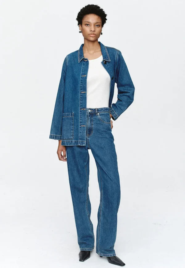 New Rafferty Jacket - Heritage Blue Women Blazers & Jackets