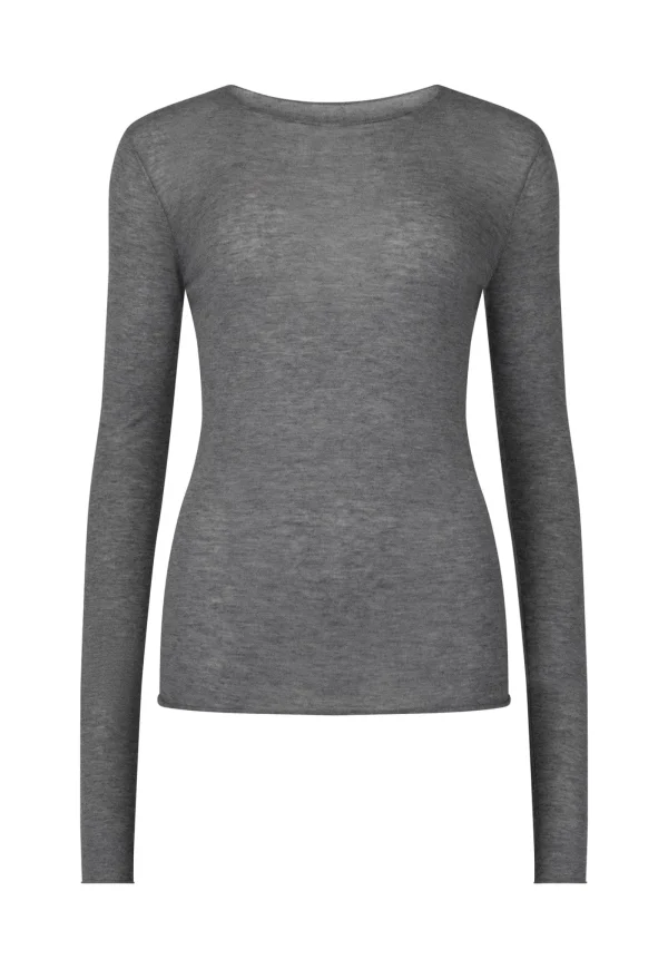 Clearance Raw Soho Knit - Cement Women Tops & Tees | Knitwear