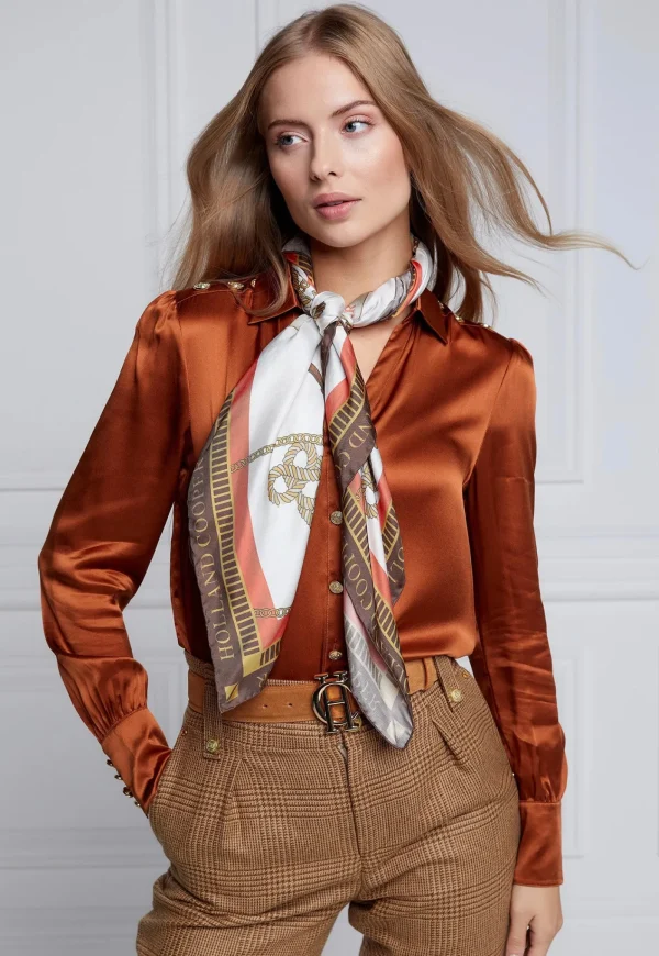 Online Regal Horse Silk Scarf - Sienna Women Scarves | Scarves