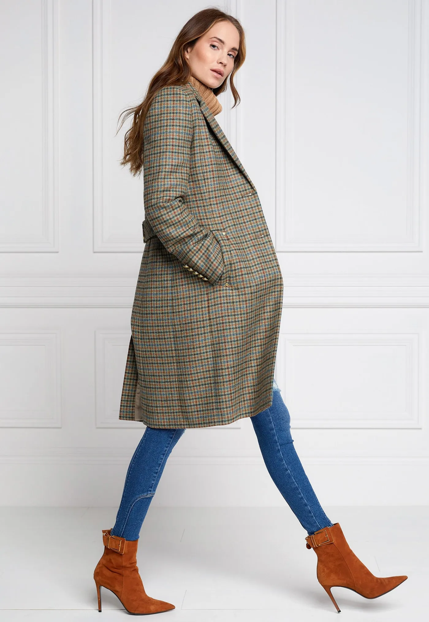 regency_coat__bredon_twee_2.webp Hot Regency Coat - Bredon Tweed Women Coats