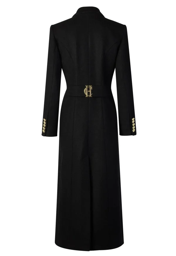 Discount Regency Coat Full Length - Soft Black Women Coats