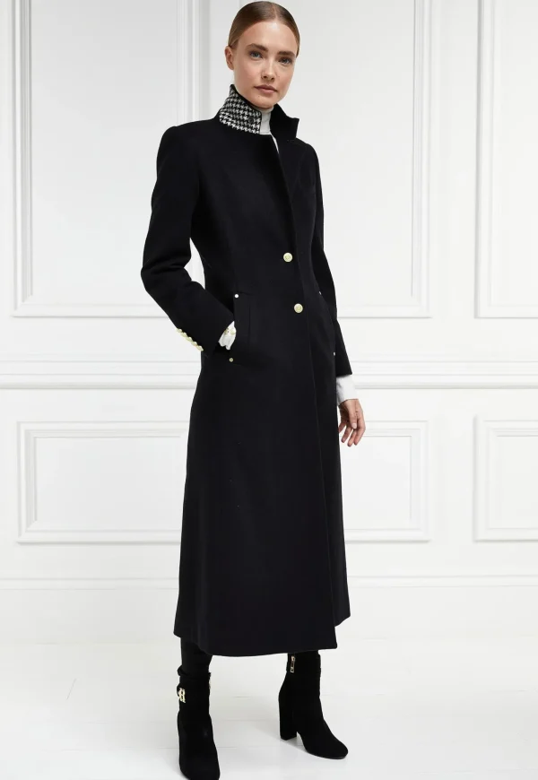 Discount Regency Coat Full Length - Soft Black Women Coats