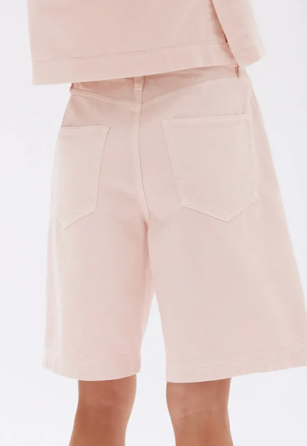 Hot Relaxed Denim Short - Pomello Women Shorts