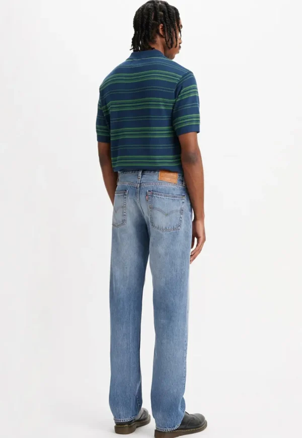 New 555 Relaxed Straight Jeans - Indigo Champion Denim