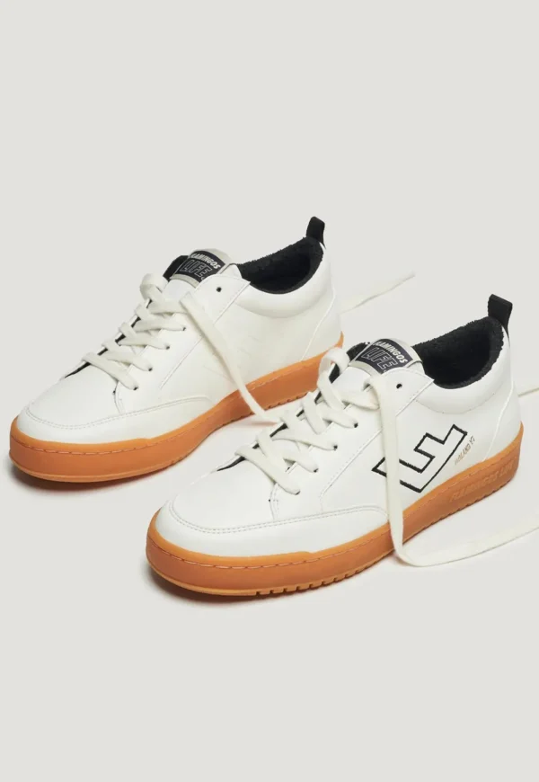 Fashion Roland V.7 White Black Caramel Women Footwear | Sneakers