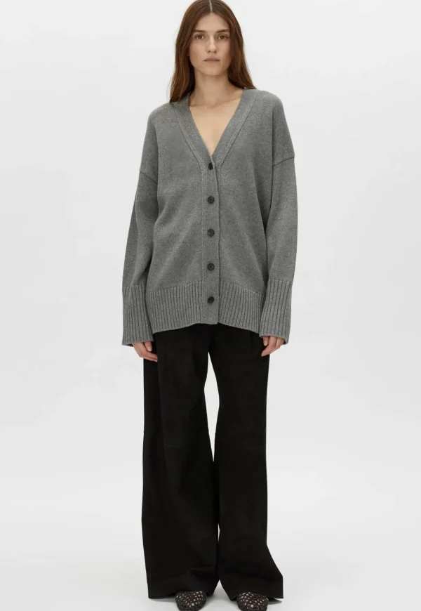 Sale Romeo 2.0 Cardigan - Grey Melange Women Knitwear