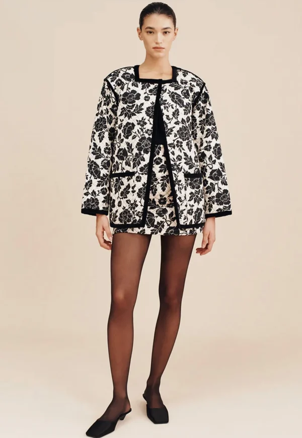 New Romeo Jacket - Bone/Black Women Blazers & Jackets