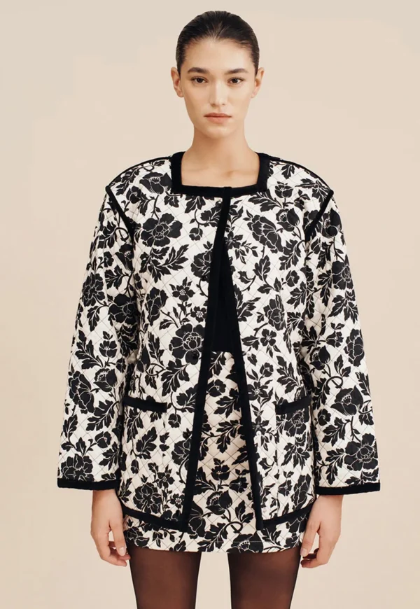 New Romeo Jacket - Bone/Black Women Blazers & Jackets