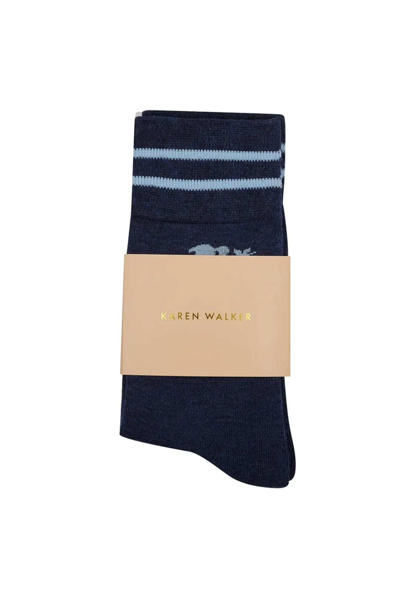 runaway_girl_socks__pack__0-2.webp Discount Runaway Girl Socks 2 Pack - White/Denim Blue Women Socks | Socks