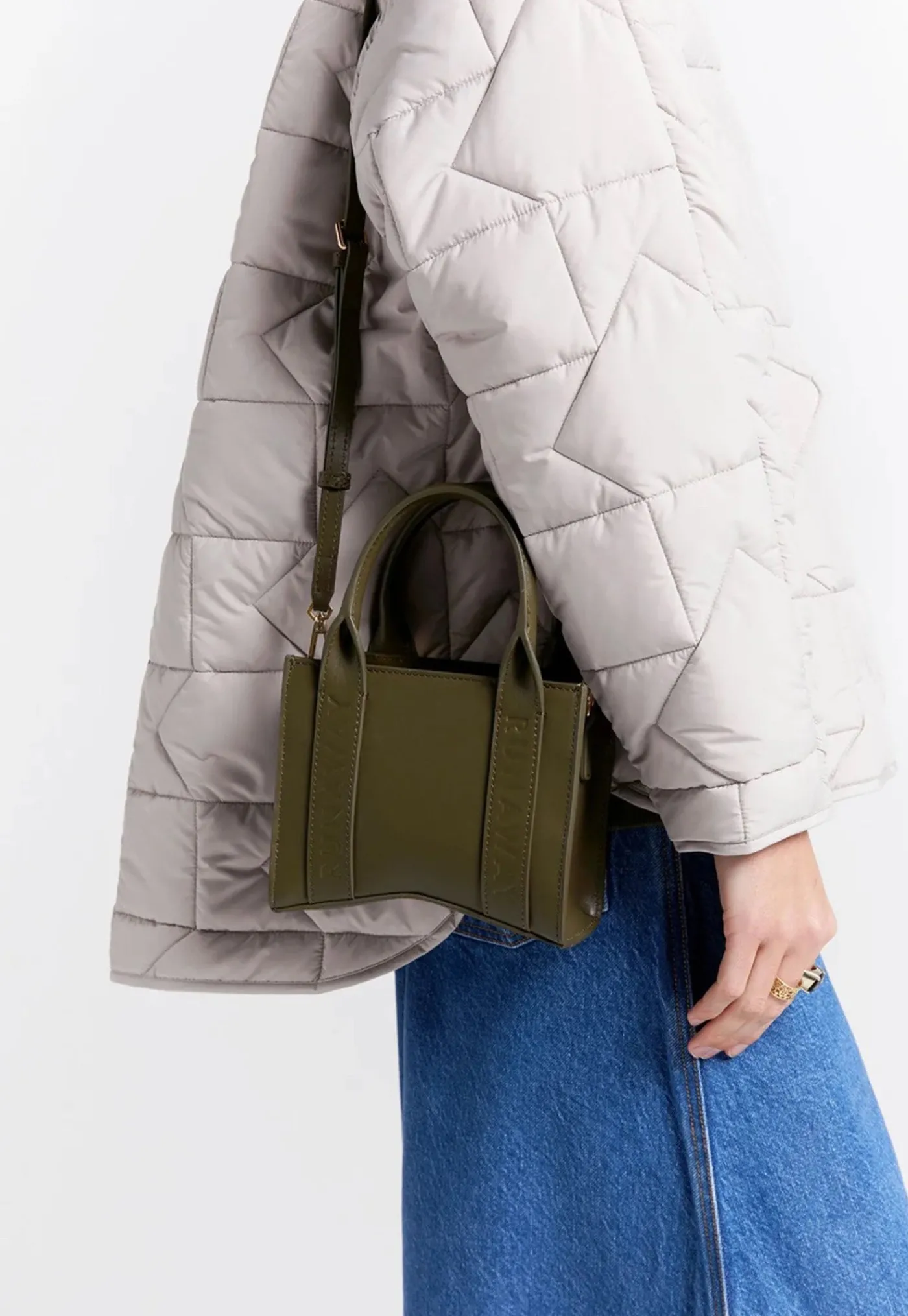 runaway_walker_mini_tote__1.webp Discount Runaway Walker Mini Tote - Dark Olive Women Bags | Bags