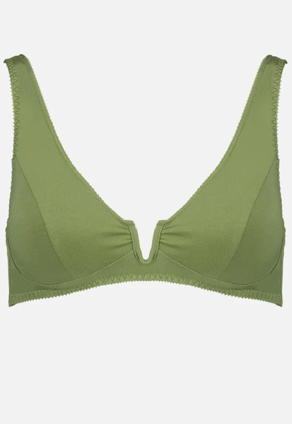 Hot Sarah Bra - Olive Women Lingerie