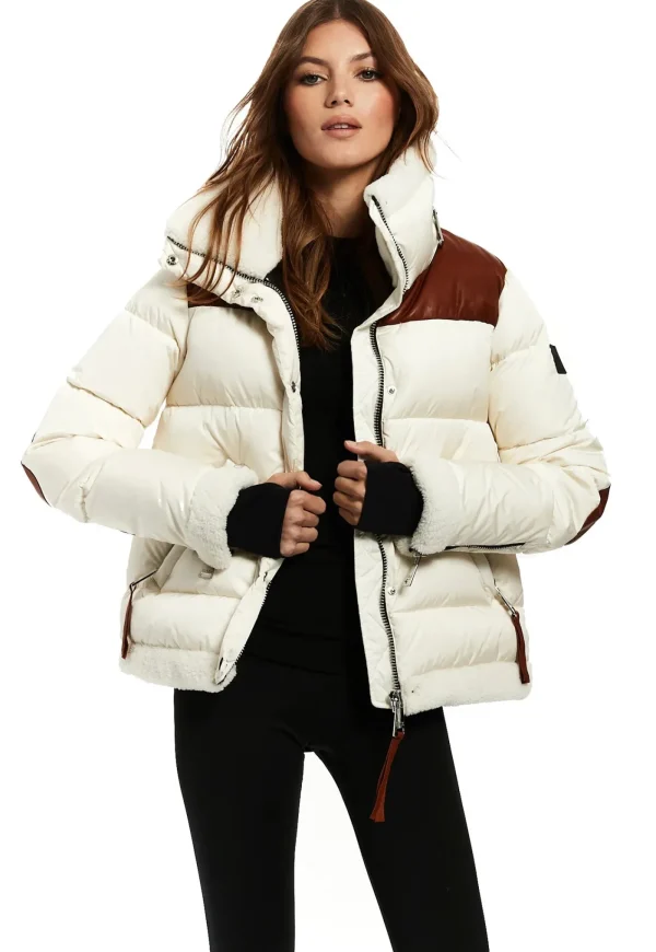 Discount Sari Jacket - Cream/Saddle White Women Blazers & Jackets