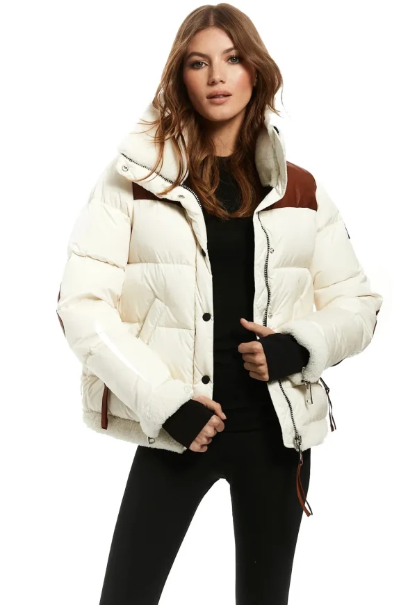 Discount Sari Jacket - Cream/Saddle White Women Blazers & Jackets