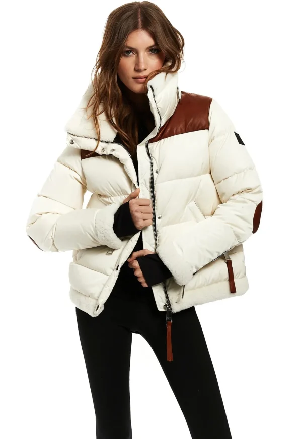 Discount Sari Jacket - Cream/Saddle White Women Blazers & Jackets