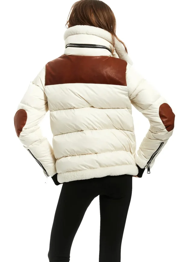 Discount Sari Jacket - Cream/Saddle White Women Blazers & Jackets
