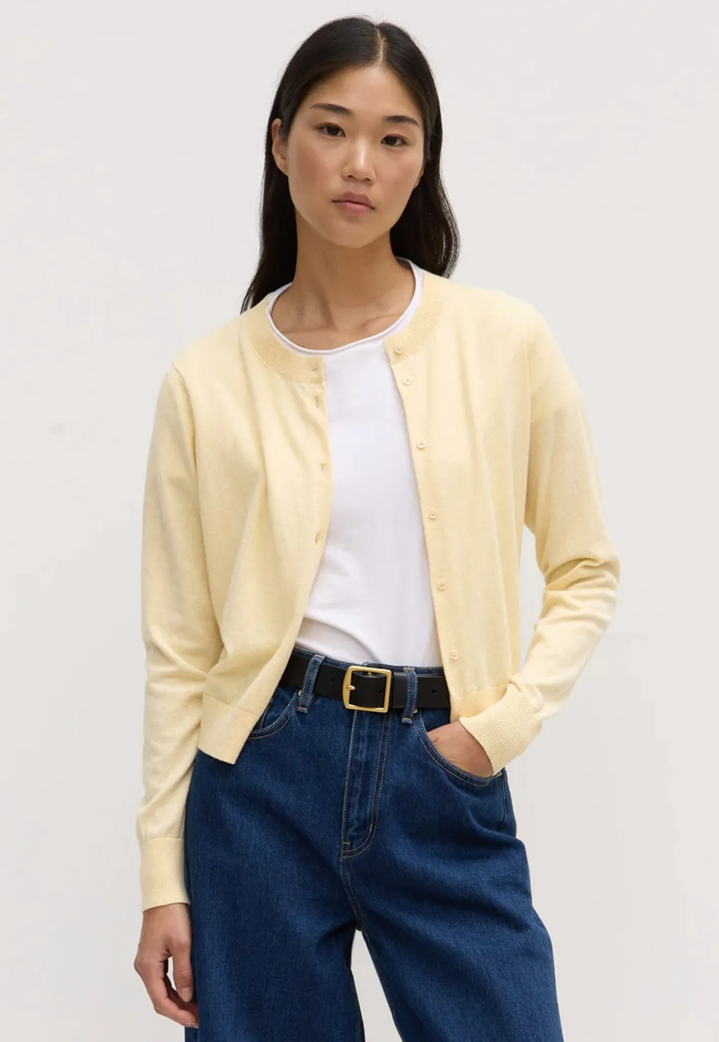 semra_cotton_cashmere_car_0-2.webp New Semra Cotton Cashmere Cardigan - Chamomile Women Knitwear