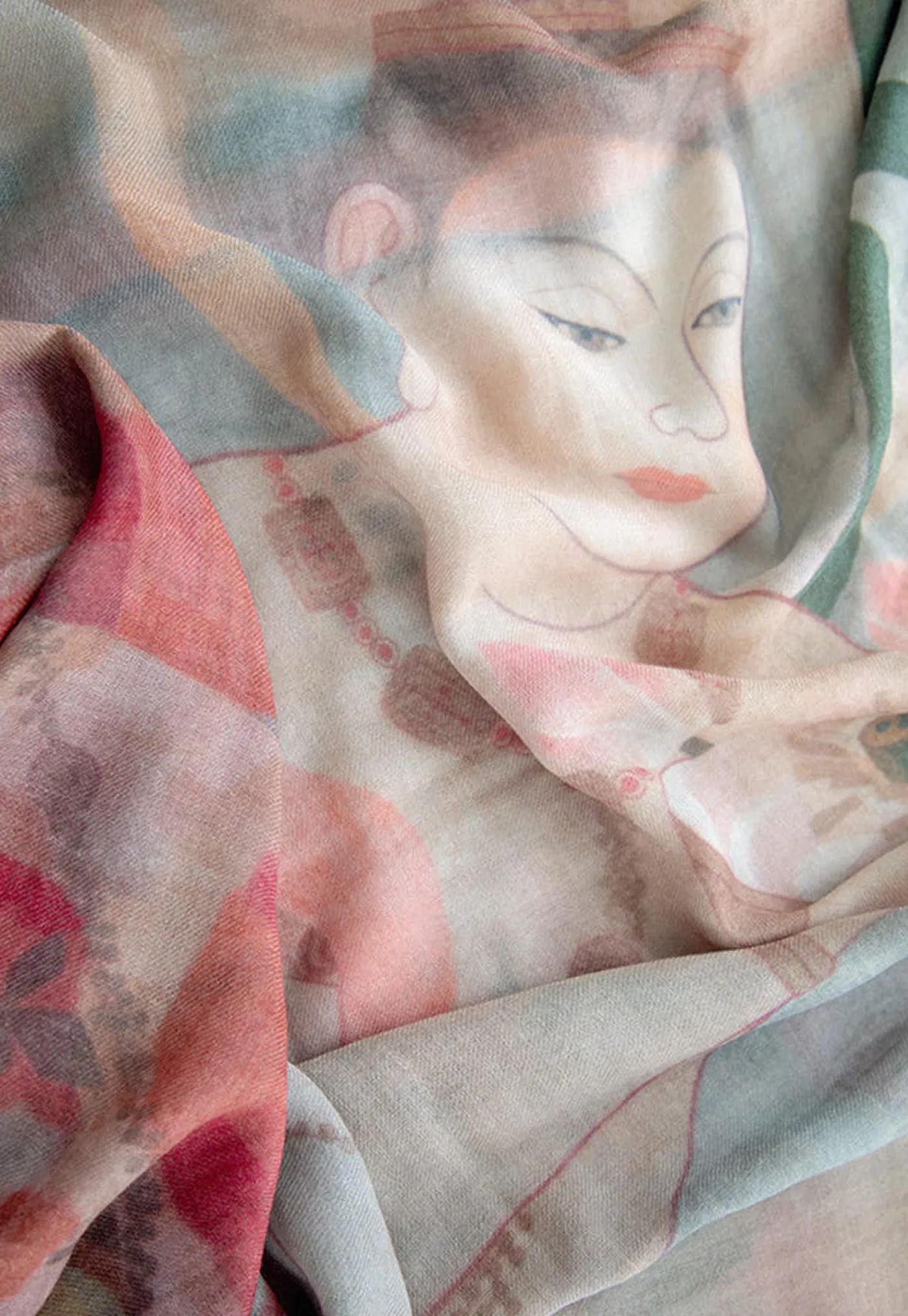 sensoji__skinny_wool_scar_5.webp Discount Senso-Ji - Skinny Wool Scarf Women Scarves | Scarves