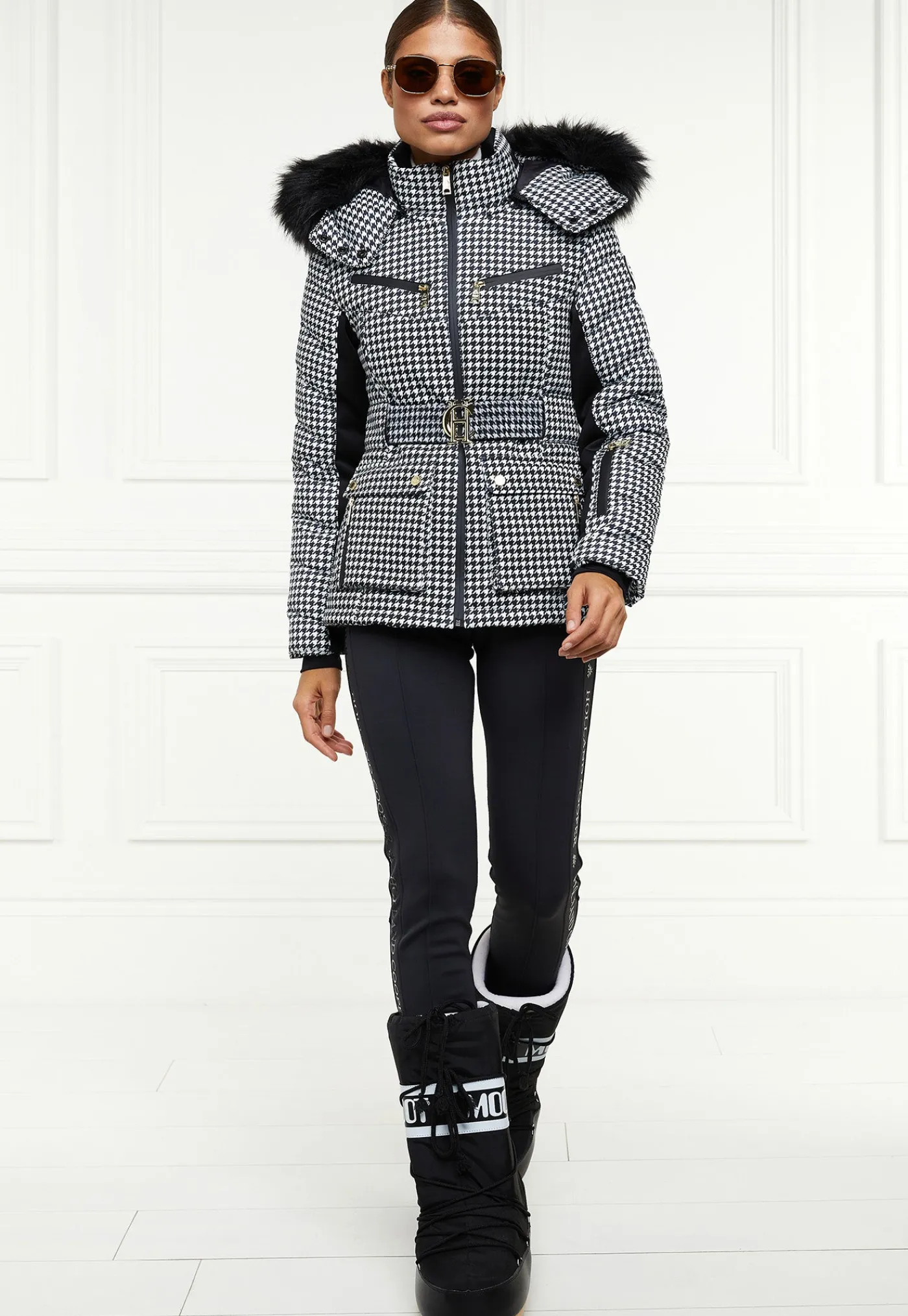 ski_jacket__houndstooth_1.webp Discount Ski Jacket - Houndstooth Women Blazers & Jackets