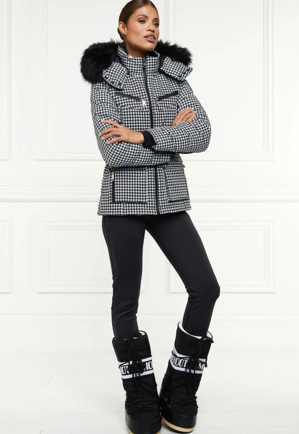 Discount Ski Jacket - Houndstooth Women Blazers & Jackets