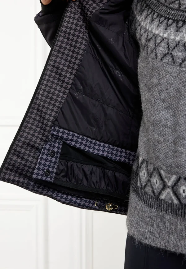 New Ski Jacket - Mono Houndstooth Women Blazers & Jackets