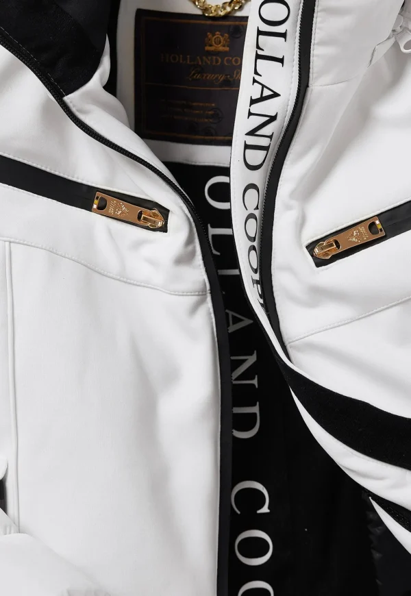 Best Ski Jacket - White Women Blazers & Jackets