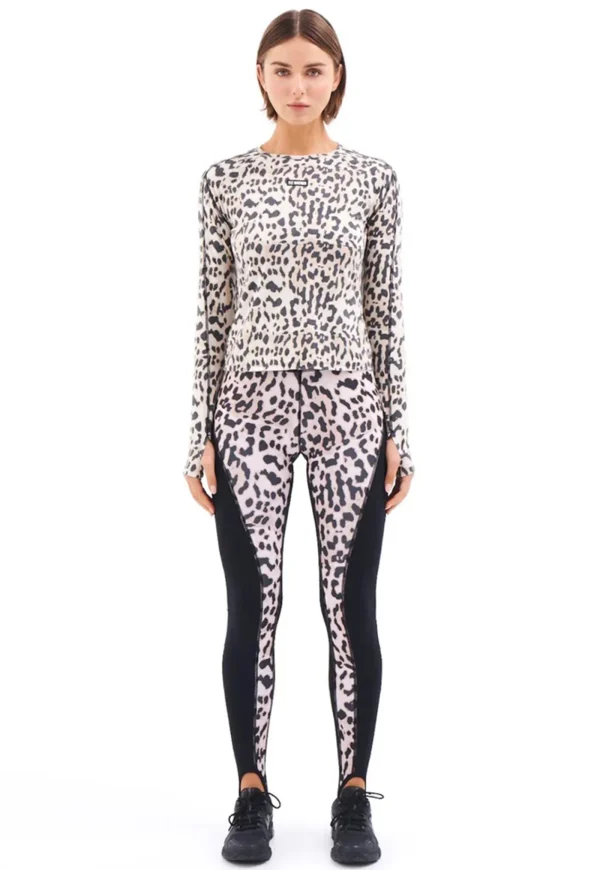 Sale Slalom Printed Legging - Leopard Women Pants