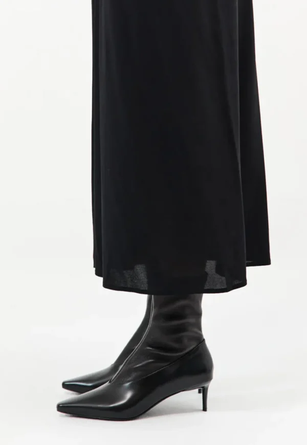 Clearance Sock Ankle Boot - Black Women Footwear | Boots