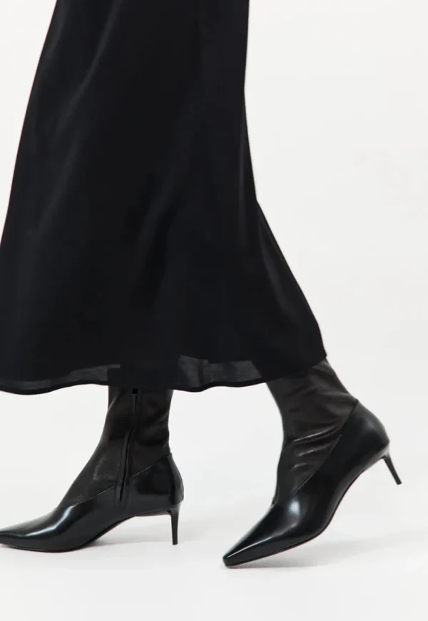Clearance Sock Ankle Boot - Black Women Footwear | Boots