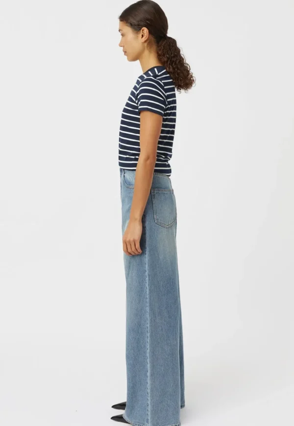 Clearance Sora Tee - Navy/White Women Tops & Tees