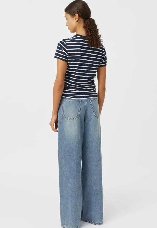 Clearance Sora Tee - Navy/White Women Tops & Tees