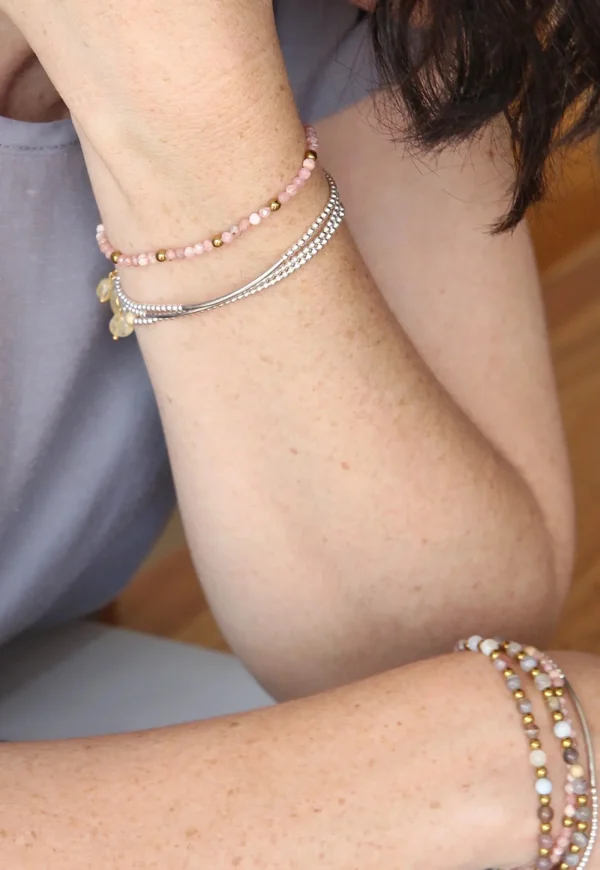 Outlet Stardust Aurora Bracelet - Rhodhocrosite Women Jewellery | Jewellery