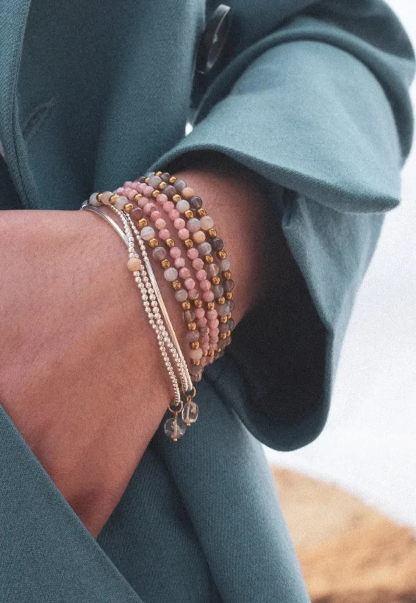 Outlet Stardust Aurora Bracelet - Rhodhocrosite Women Jewellery | Jewellery