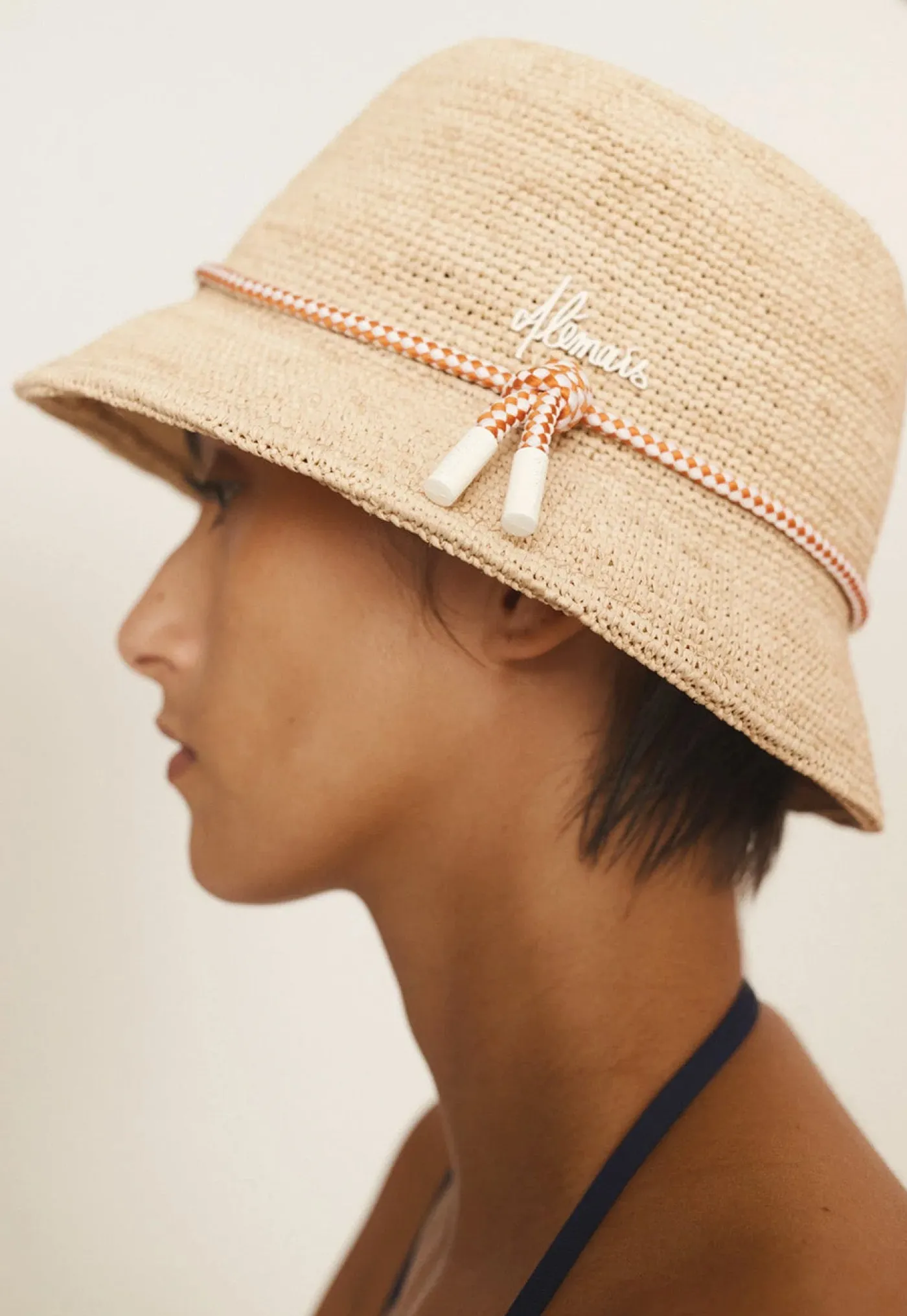 sunlit_raffia_bucket_hat__1.webp Clearance Sunlit Raffia Bucket Hat - Natural Women Hats | Hats