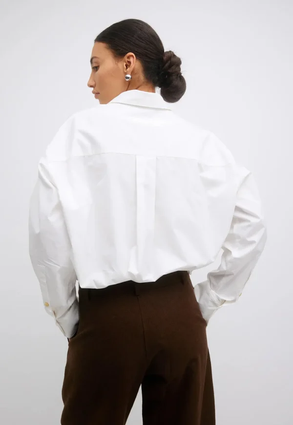 Outlet Tatum Shirt - Parchment Women Tops & Tees