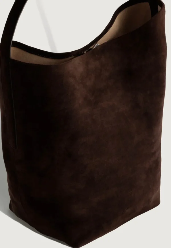 Fashion Teresa Tote - Umber Suede Women Bags | Bags