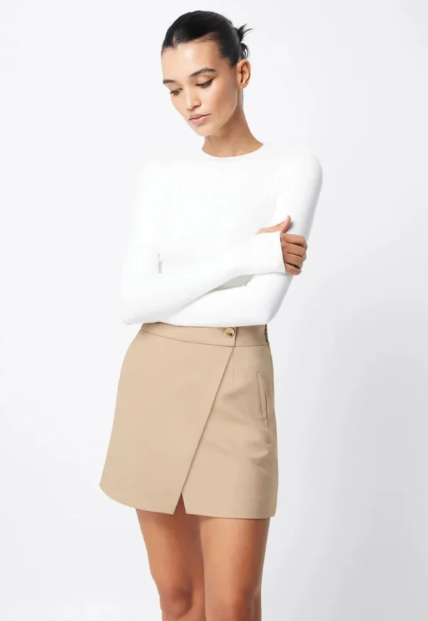 Discount The Brooklyn Top - White Women Tops & Tees