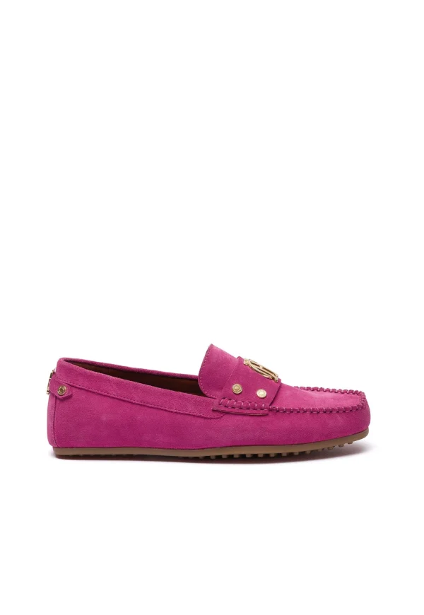 Best The Driving Loafer - Fushia Women Footwear | Flats