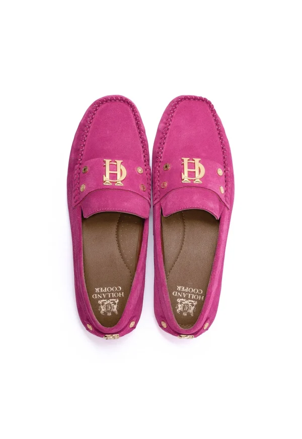 Best The Driving Loafer - Fushia Women Footwear | Flats