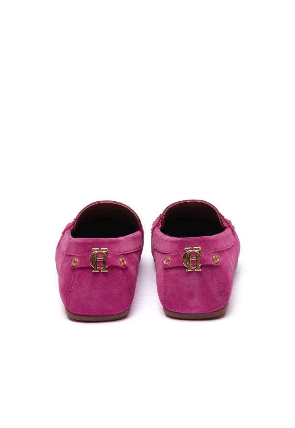 Best The Driving Loafer - Fushia Women Footwear | Flats