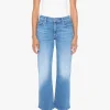 Sale The Mid Rise Zip Rambler Ankle - Out of the Blue Women Denim