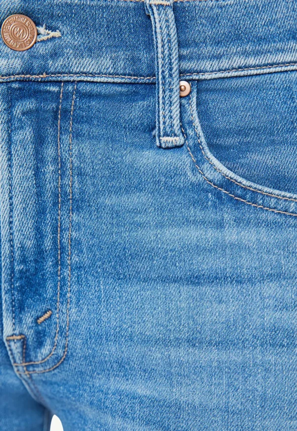 Sale The Mid Rise Zip Rambler Ankle - Out of the Blue Women Denim