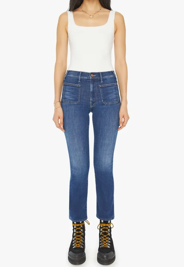 Discount The Patch Pocket Insider Flood - On Your Left Women Denim