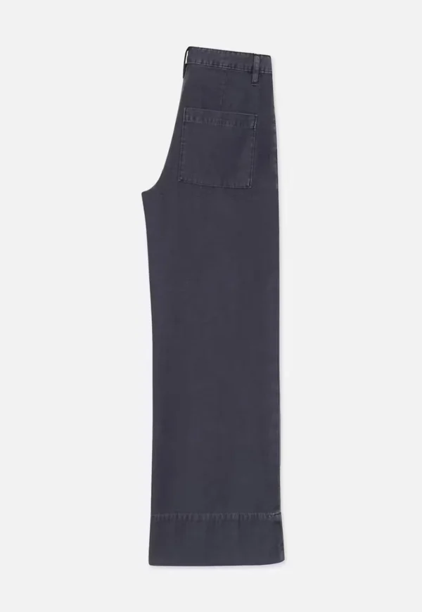 Hot The 70's Patch Pocket Crop Straight - Washed Navy Women Denim