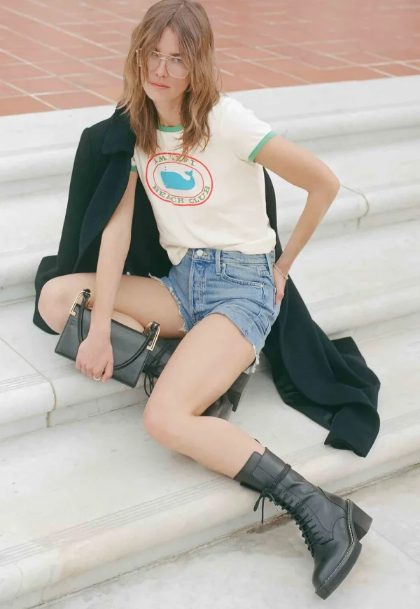 New The Skipper Short and Long Fray - Leap At The Chance Women Shorts